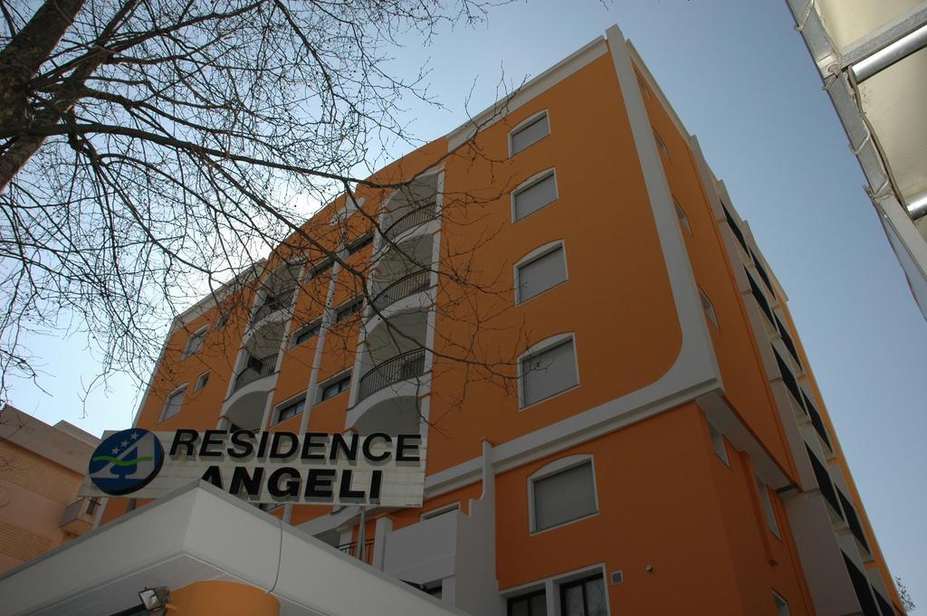 Residence Hotel Angeli Rimini Bagian luar foto